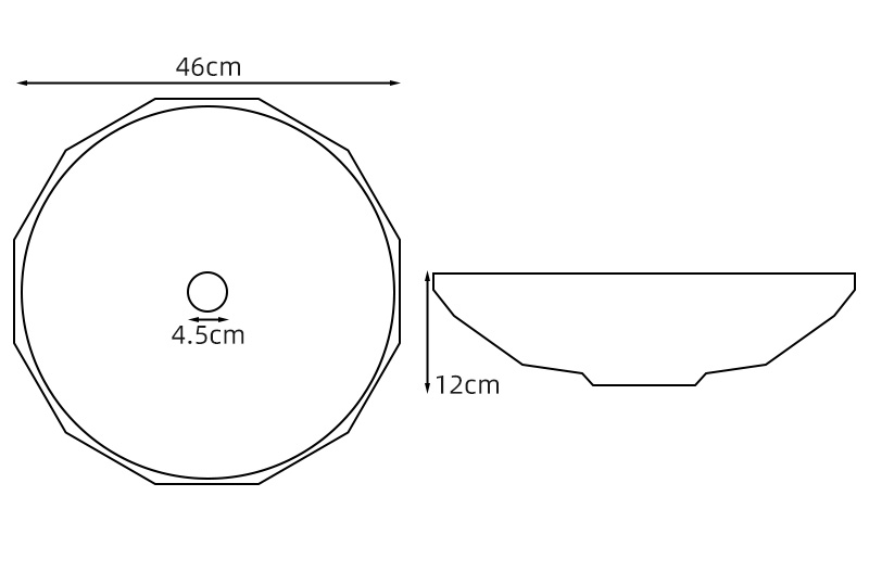 BW22 Glass Vessel Sink In Bathroom BW22 Glass Vessel Sink In Bathroom