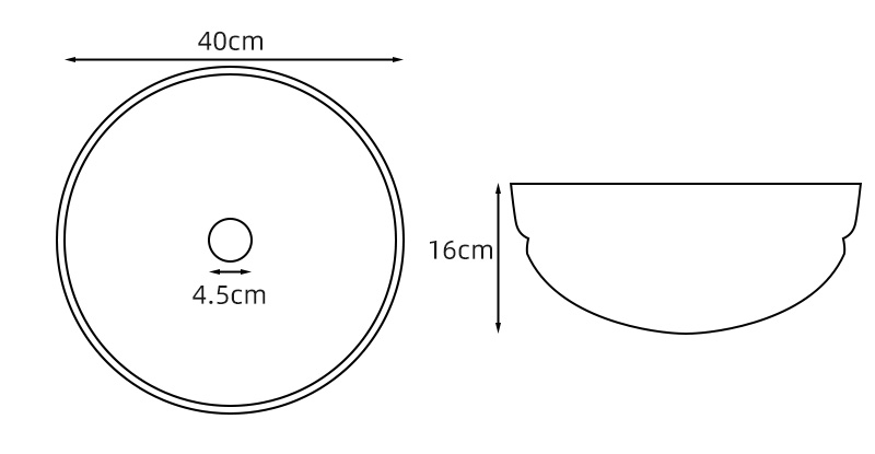 BW26 Tempered Glass Art Vessel Sink BW26 Tempered Glass Art Vessel Sink